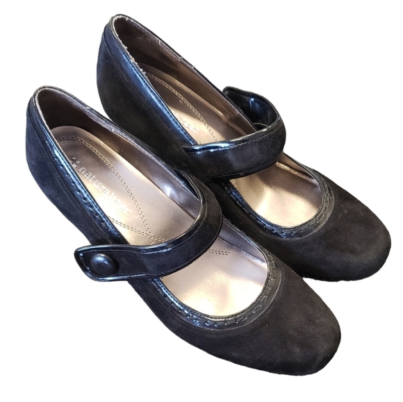 Naturalizer Mary Jane Julius Black Comfort Sandals Womens - Picture 3 of 8
